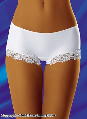 Elegant boyshort-truse, bred blondekant